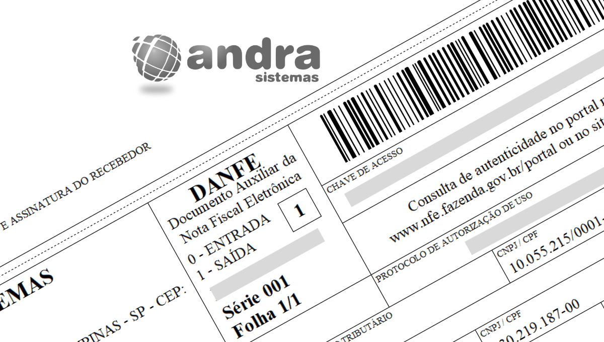 Emissão de NF-e — Andra ERP