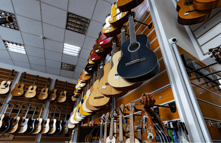Loja de Instrumentos Musicais — Andra ERP