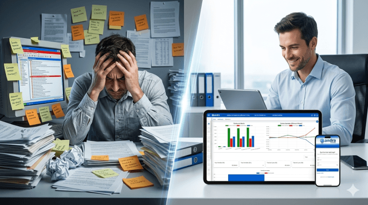 Transformação da rotina empresarial com ERP: do caos ao controle em micro e pequenas empresas